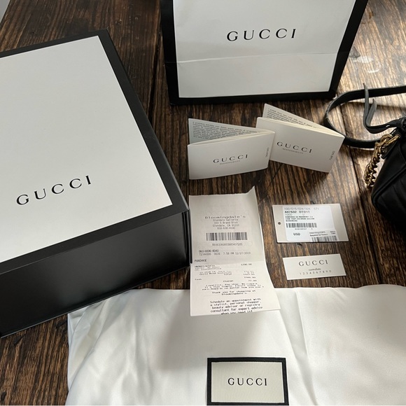 Gucci Marmont small matelassé shoulder bag - Picture 4 of 7